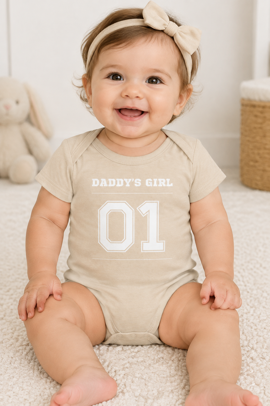 DADDY’S GIRL Baby Body – bedruckt | bis 18M