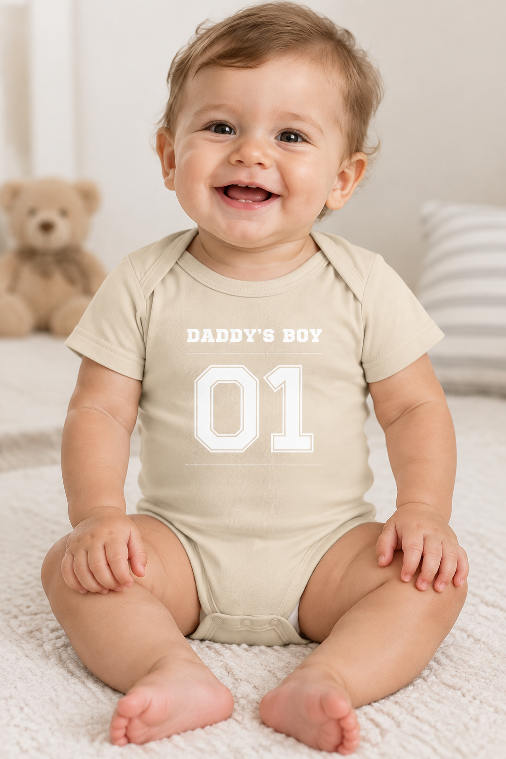 DADDY’S BOY Baby Body – bedruckt | bis 18M
