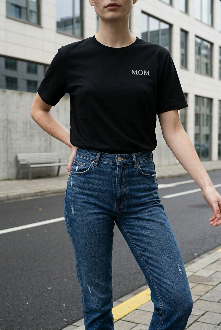 MOM Shirt getragen