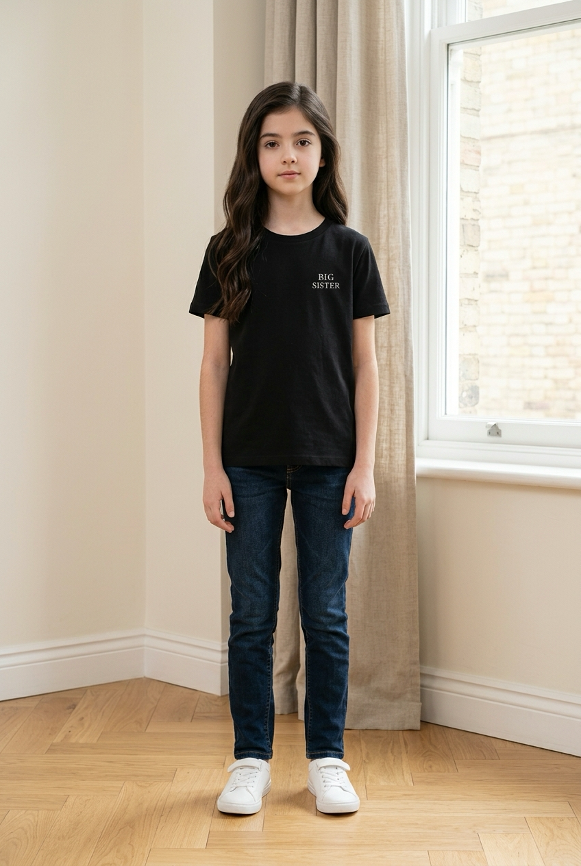 BIG SISTER T-Shirt im Alltag getragen