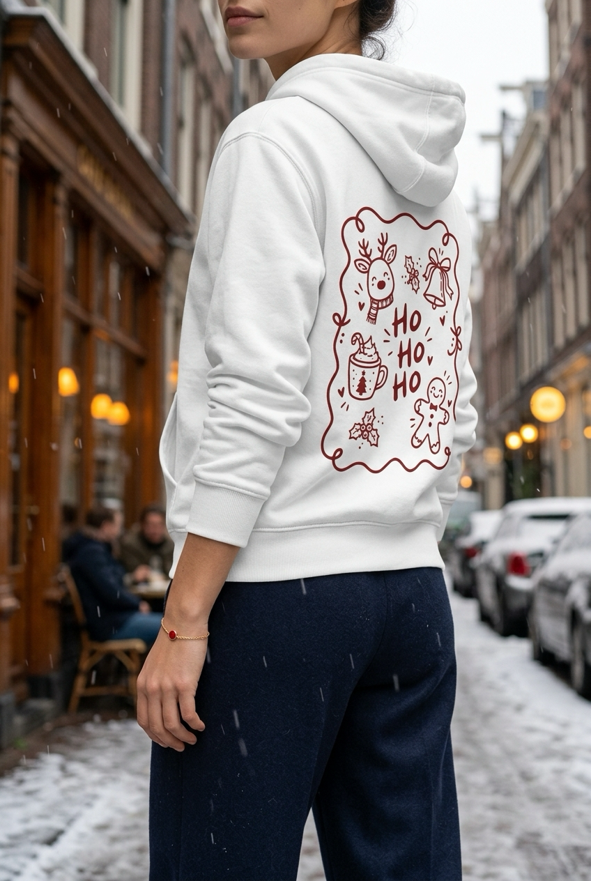 MERRY MAMA Hoodie – bedruckt