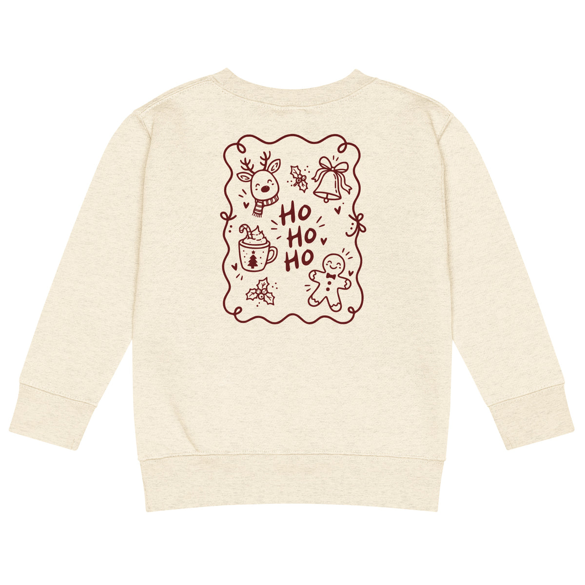MERRY MINI Kinder Pullover – bedruckt | 2–7 Jahre