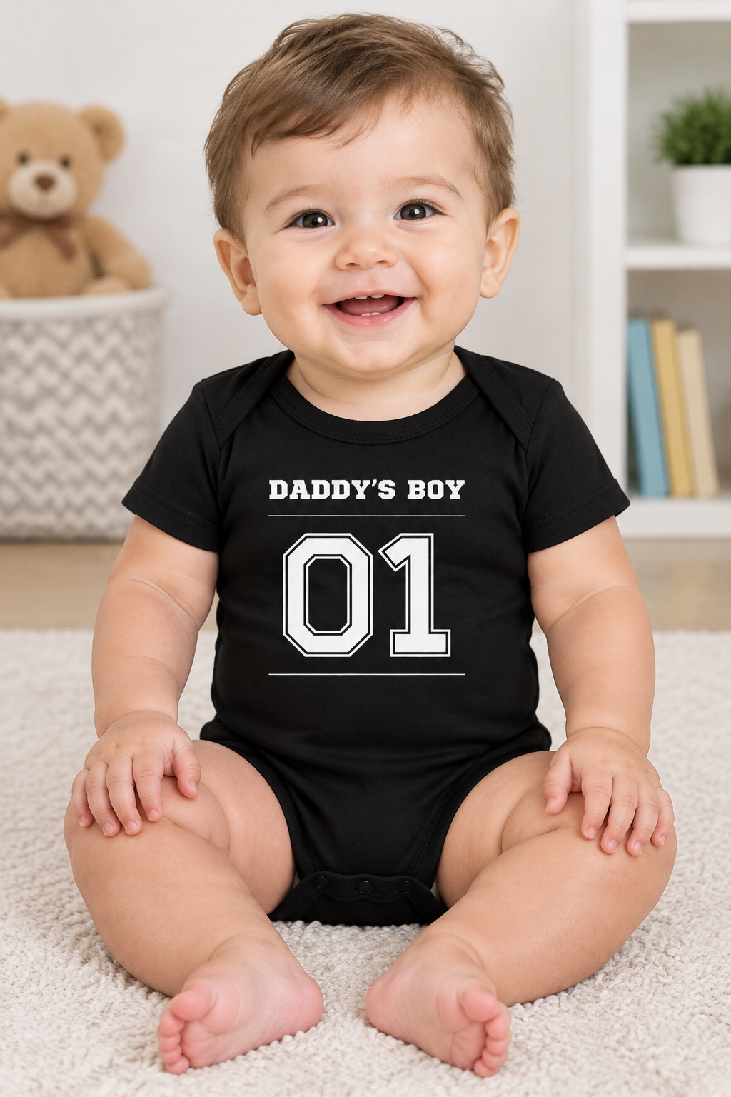 DADDY’S BOY Baby Body – bedruckt | bis 18M