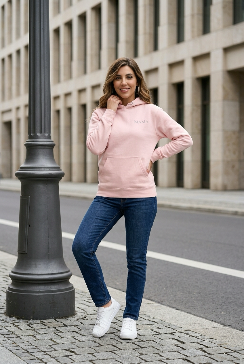 MAMA Hoodie im Alltag