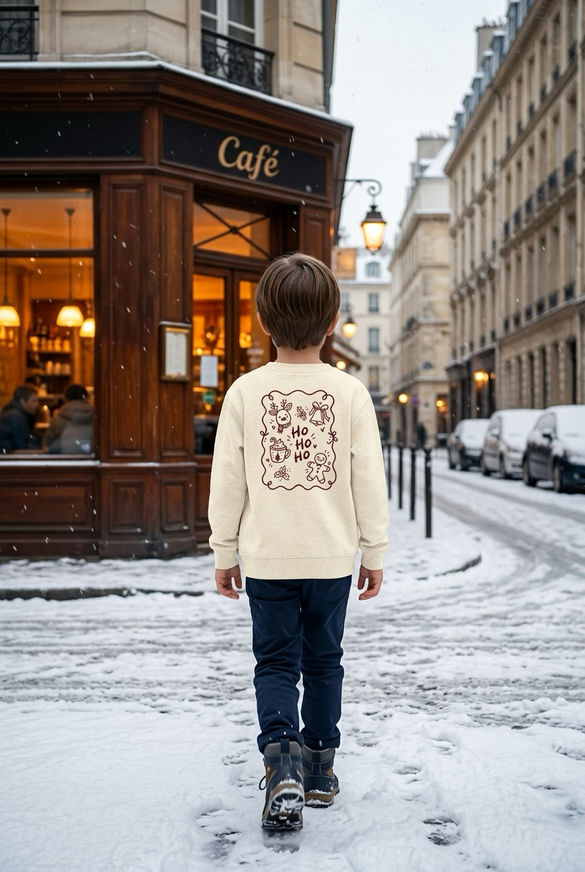 MERRY MINI Kinder Pullover – bedruckt | 2–7 Jahre