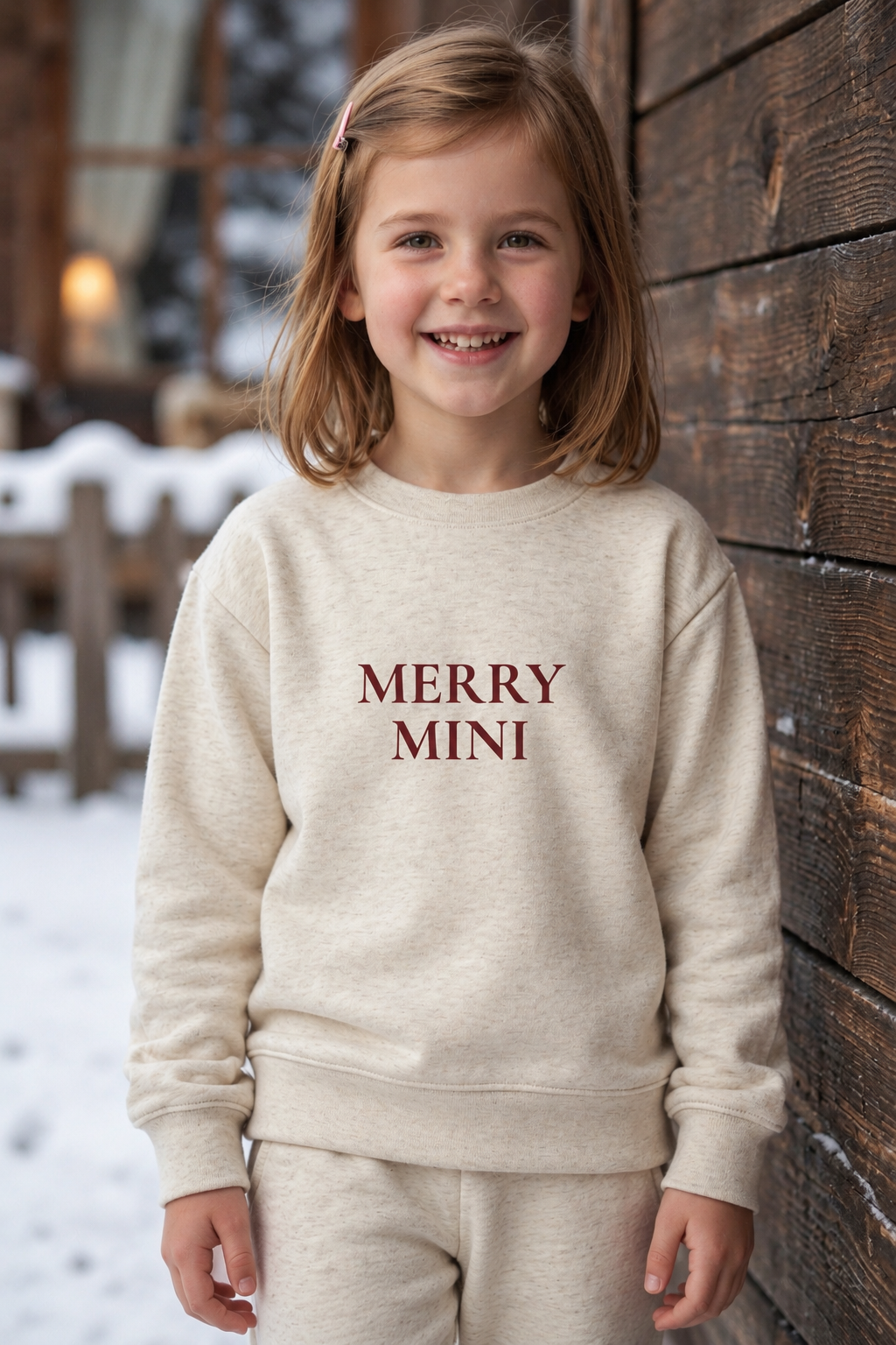 MERRY MINI Kinder Pullover – bedruckt | 2–7 Jahre