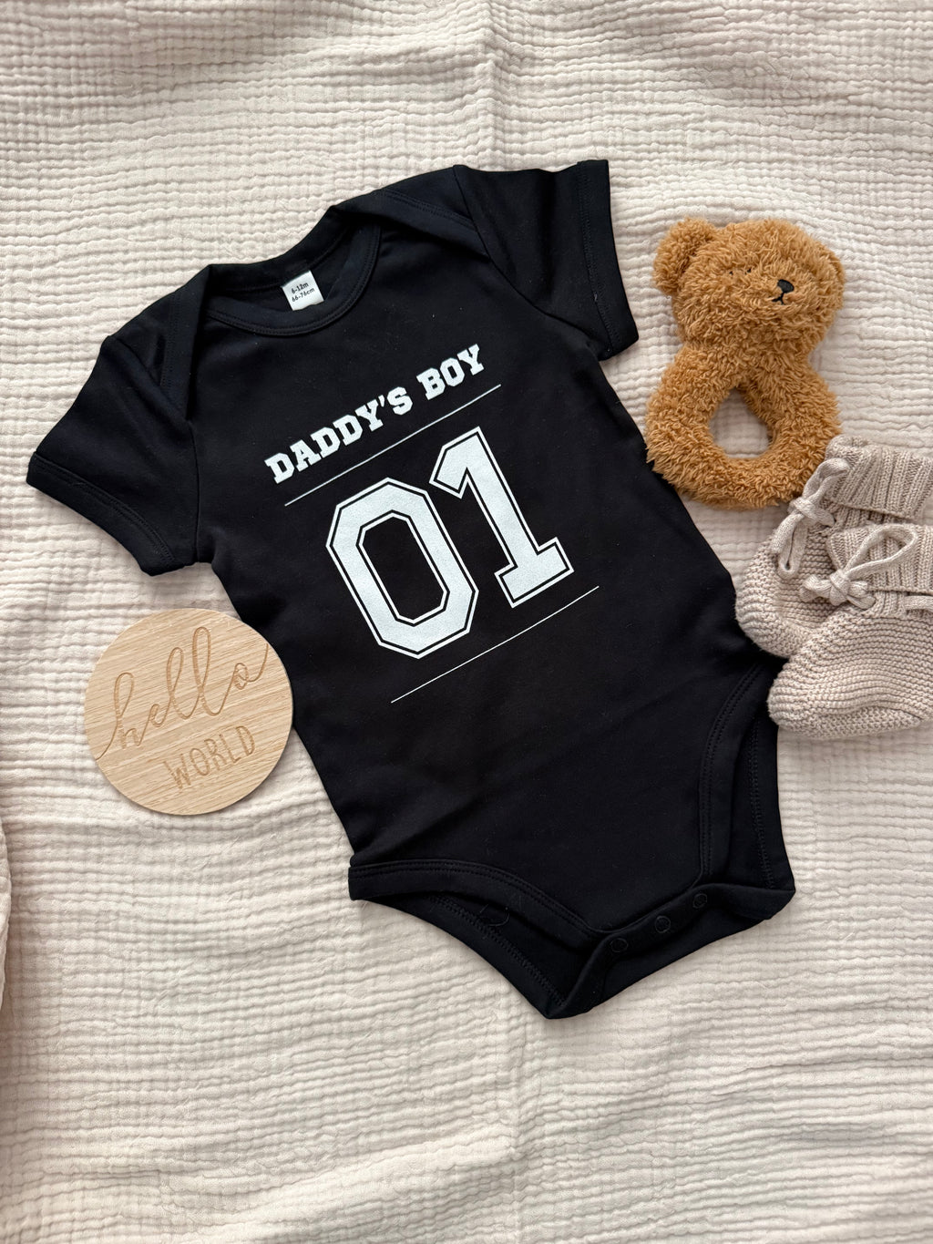 Daddy’s Boy 01 | Baby Body - Schwarz