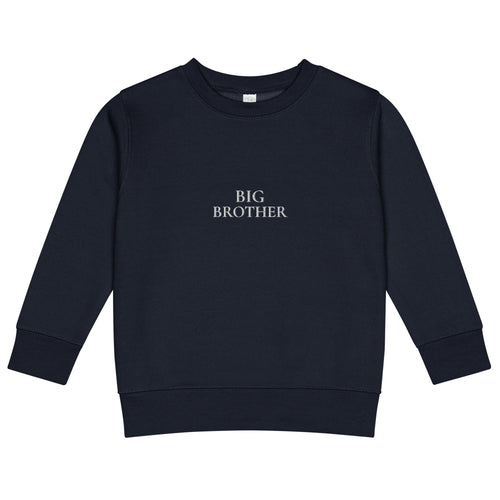 BIG BROTHER Pullover in Navy, Vorderansicht