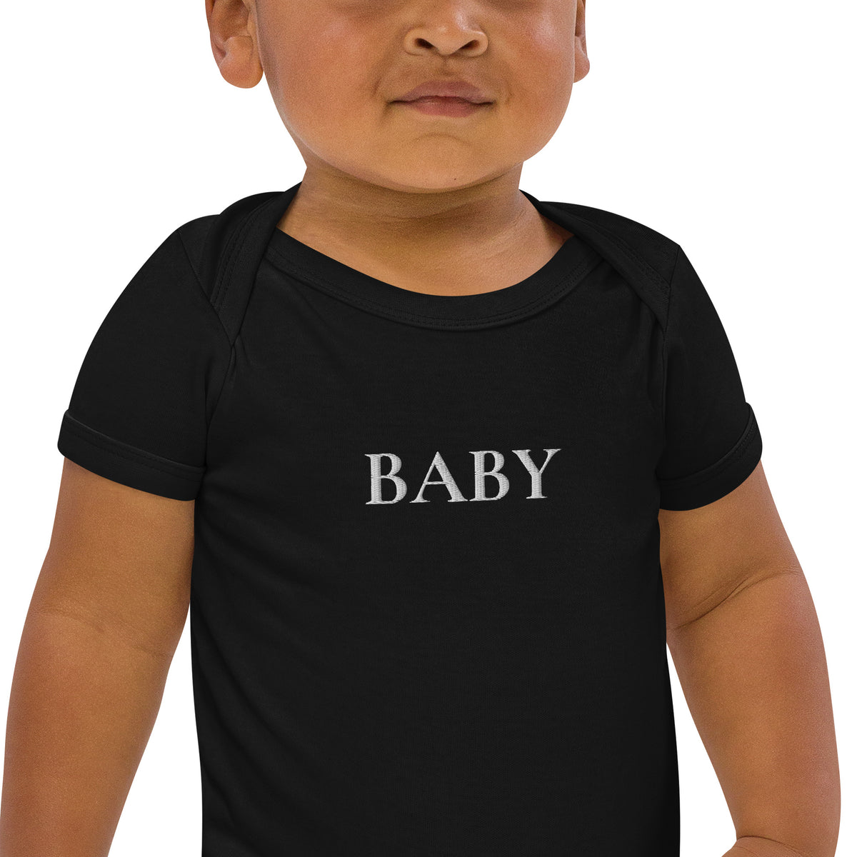 BABY Body – weiss bestickt | bis 18M