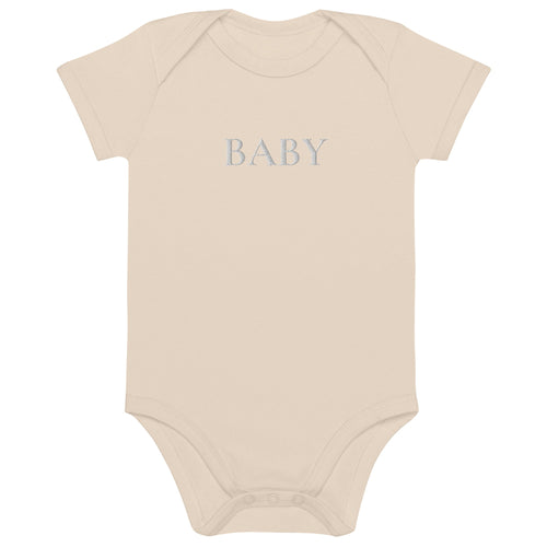 BABY Body in Organic Natural, Vorderansicht