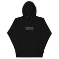 MOM Hoodie Leo in Schwarz mit Leopardenschriftzug