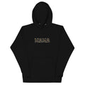 MAMA Hoodie Leo in Schwarz mit Leopardenschriftzug