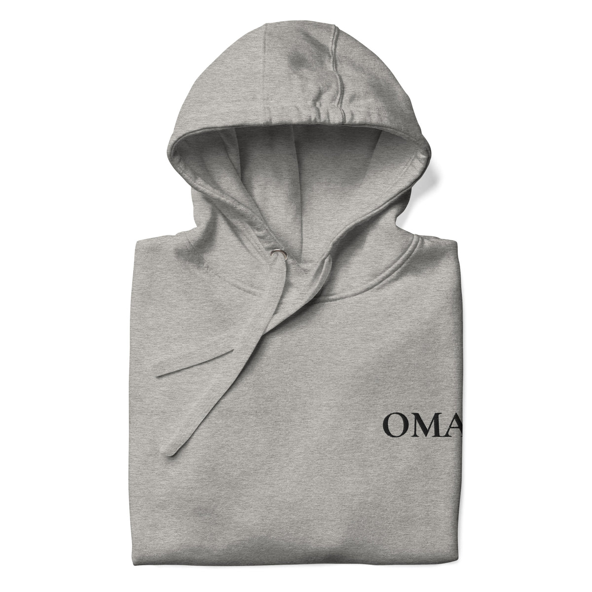 OMA Hoodie – schwarz bestickt