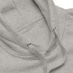 Kapuze und Kordel des OPA Hoodie in Anthrazit