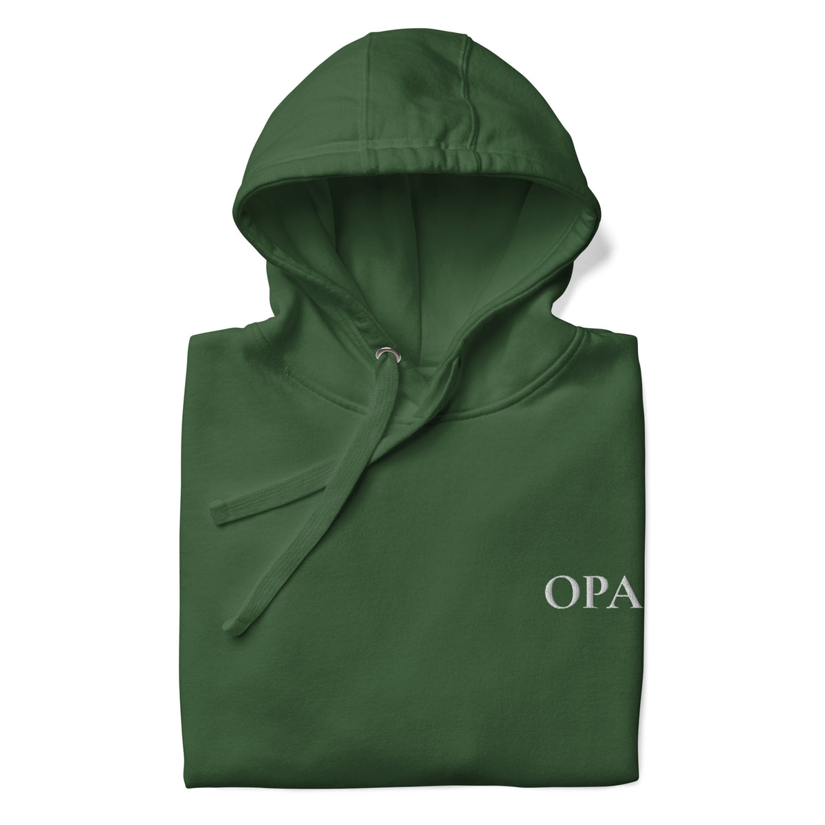 OPA Hoodie – weiss bestickt