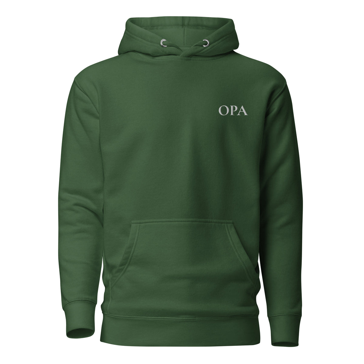 OPA Hoodie – weiss bestickt