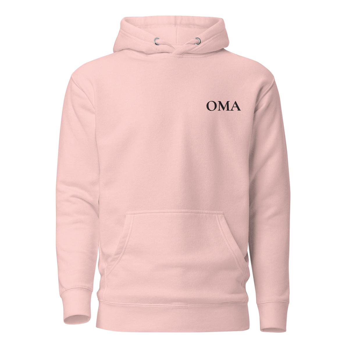 OMA Hoodie – schwarz bestickt