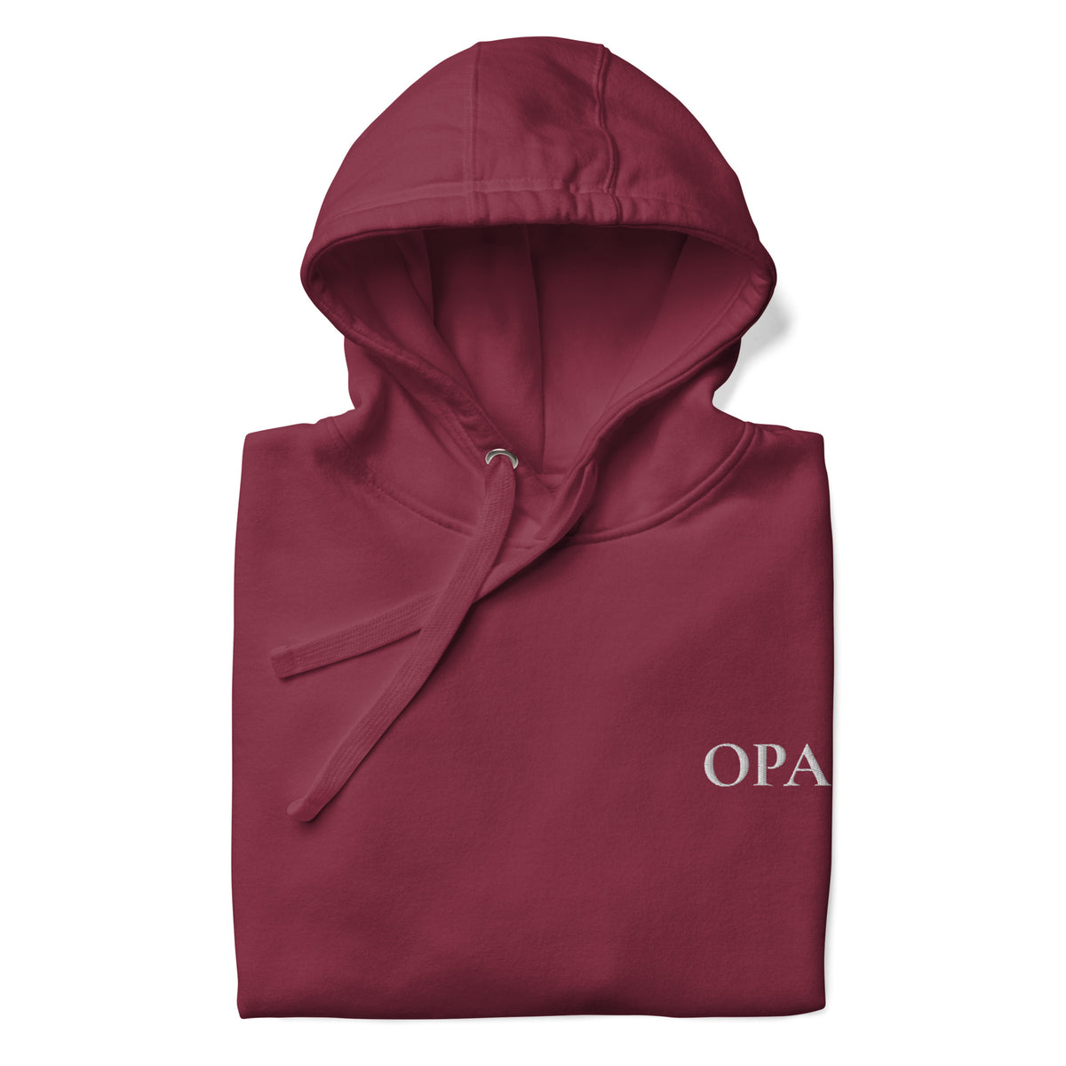OPA Hoodie – weiss bestickt