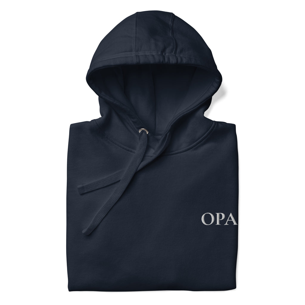OPA Hoodie – weiss bestickt