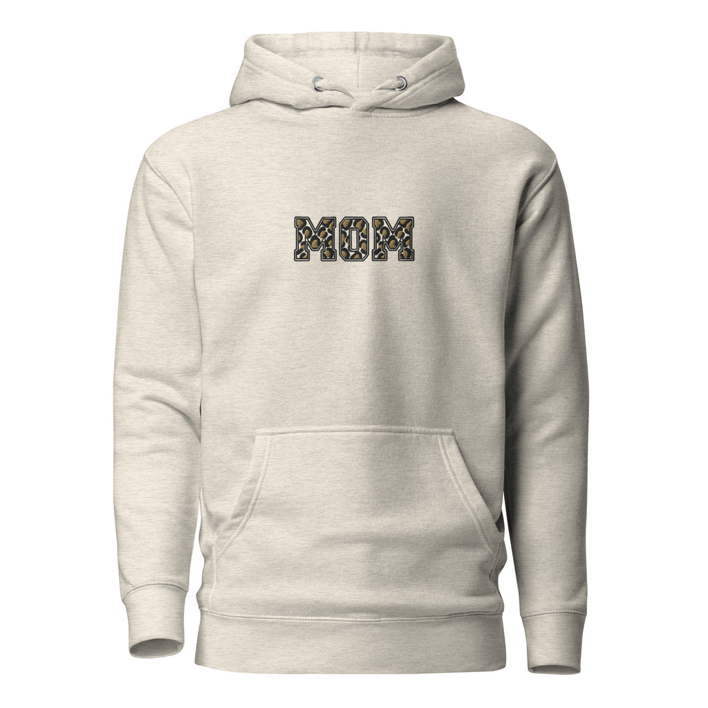 MOM Hoodie Leo in Oatmeal Heather – Vorderansicht