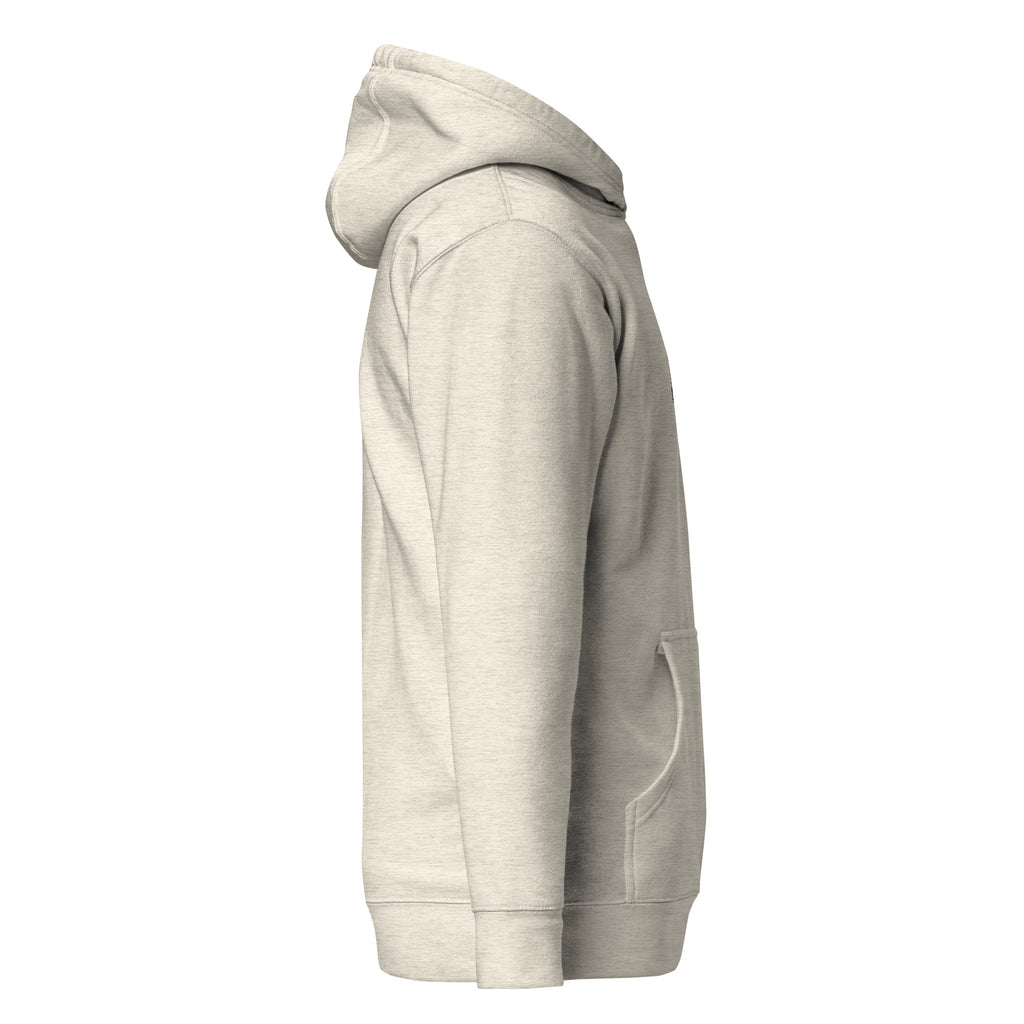 MOM Hoodie Leo in Oatmeal Heather – Seitenansicht rechts