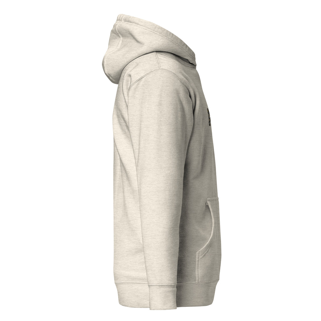MAMA Hoodie Leo in Oatmeal Heather – Seitenansicht rechts