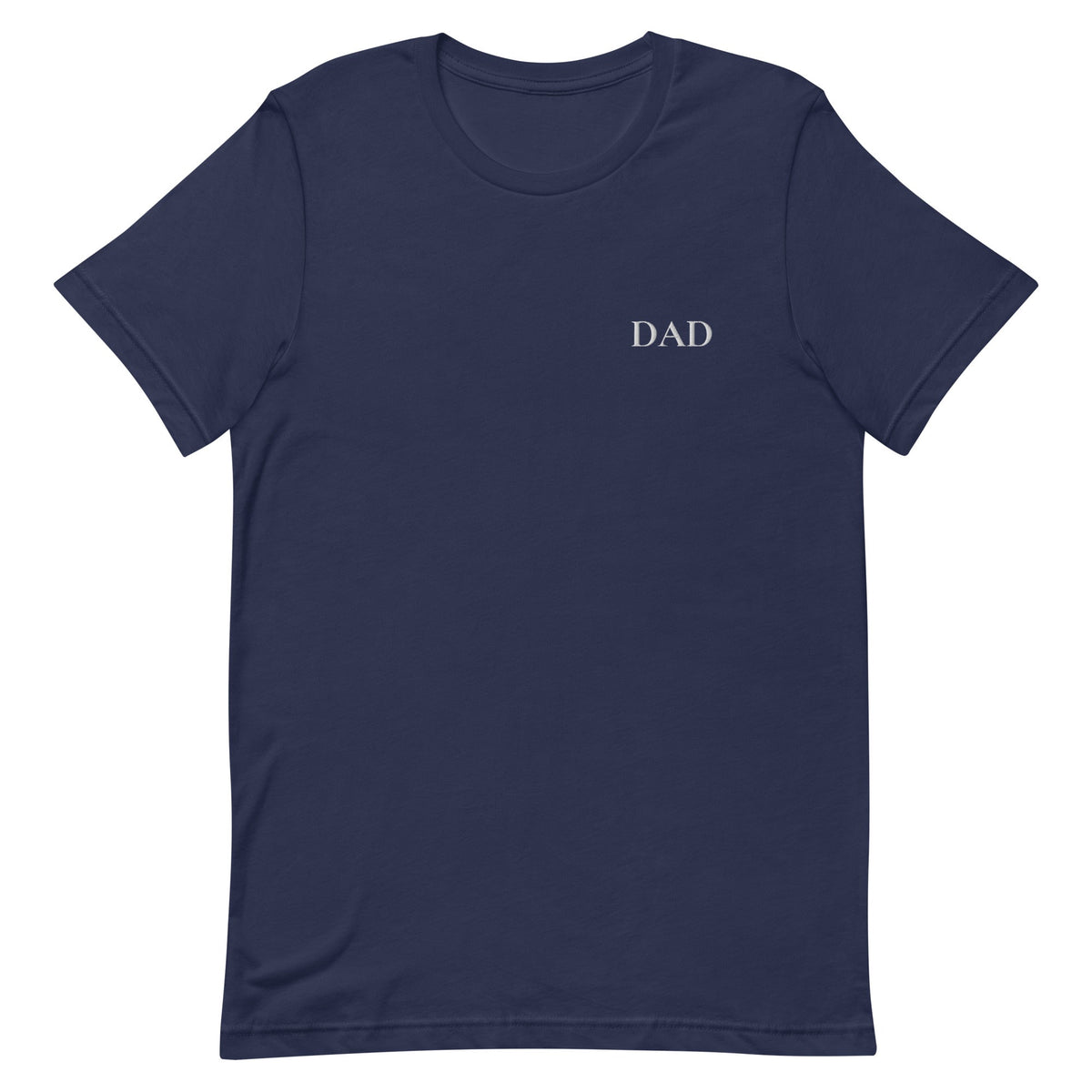 DAD Shirt in Navy mit weisser Stickerei