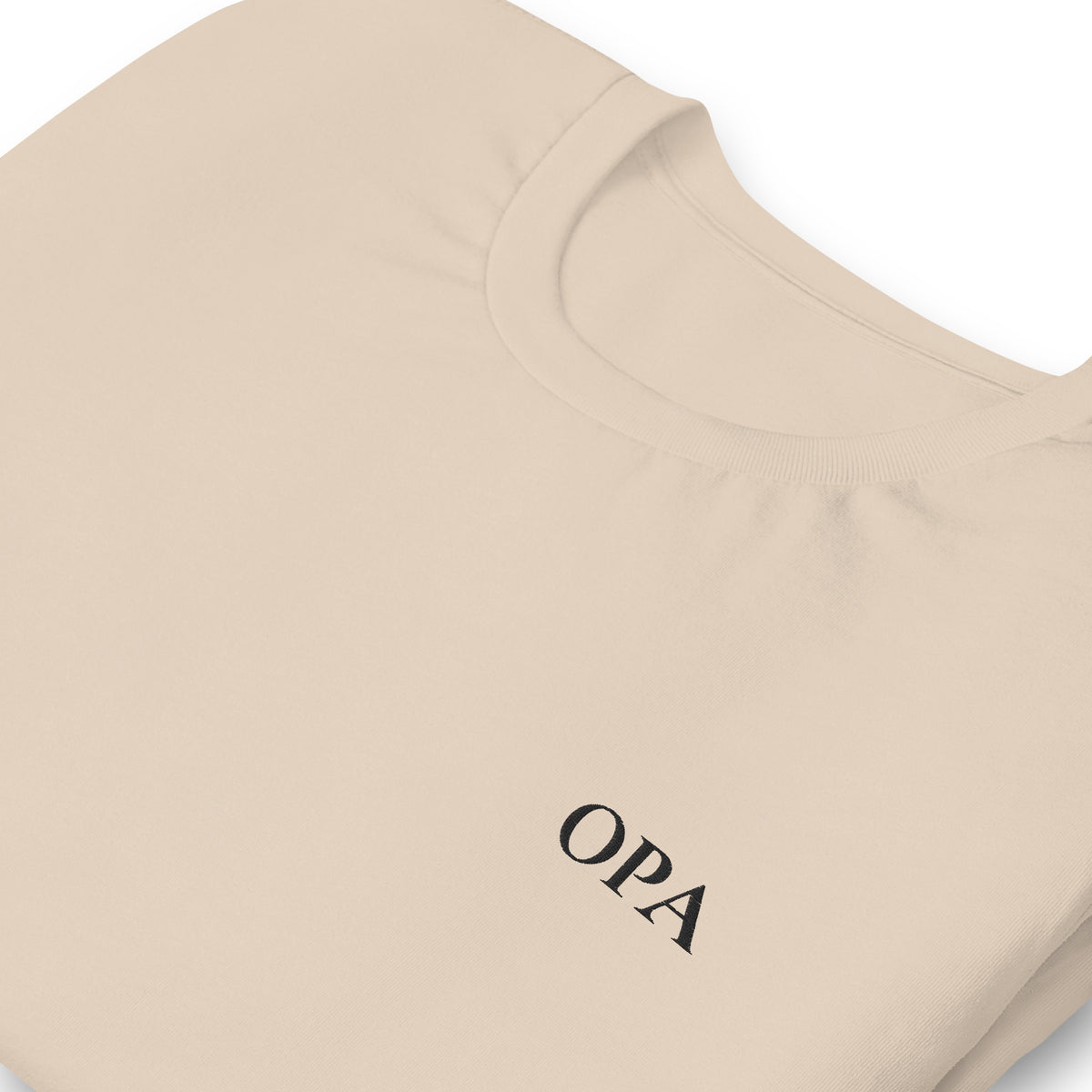 OPA Shirt – schwarz bestickt